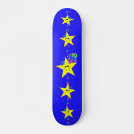 Mädchenstars Nummer 8 Skateboard