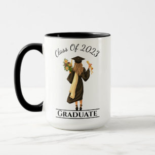 Mädchenstudium 1 Anpassbares Jahr Tasse
