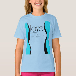 Mädchenstyle-Teenager T-Shirt