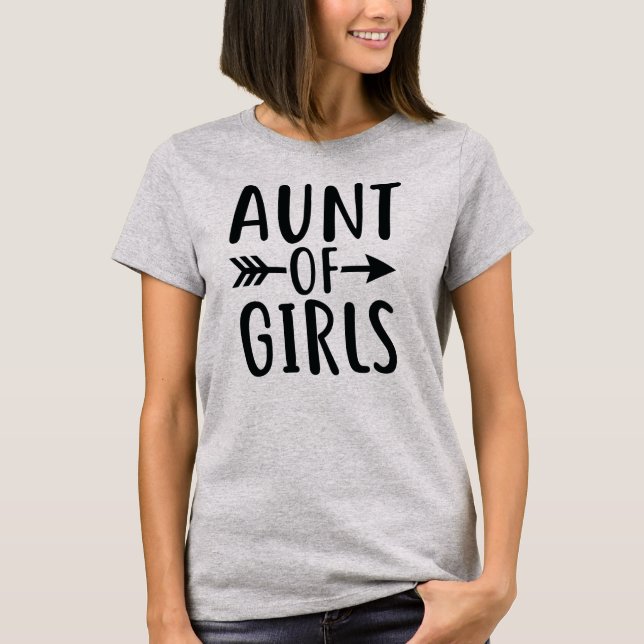 Mädchentante T-Shirt (Vorderseite)
