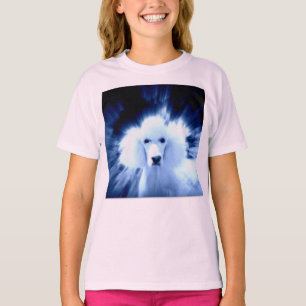 Mädchentee mit weißem Porree T-Shirt
