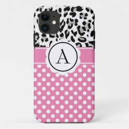 Mädchenteile und Tiere drucken Monogramm Case-Mate iPhone Hülle