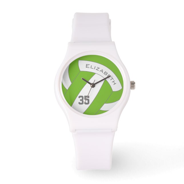 Mädchenvolleyball Armbanduhr (Vorderseite)