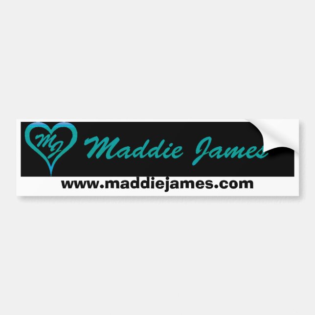 Maddie James Autoaufkleber (Vorne)