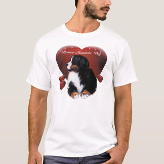 MadDogs Herz-Hund, der Sie Shirt aufpasst
