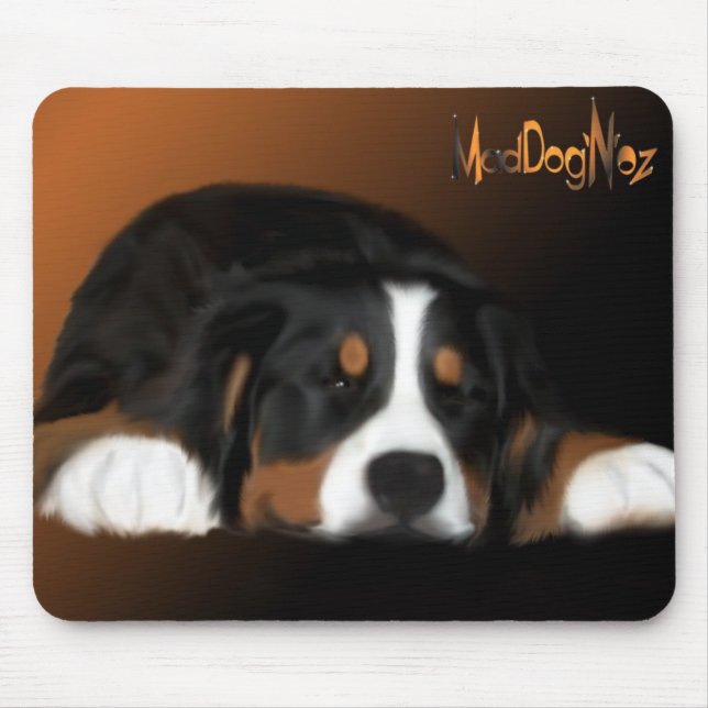 MadDogs Sneak ein flüchtiger Blick Mouspad Mousepad (Vorne)