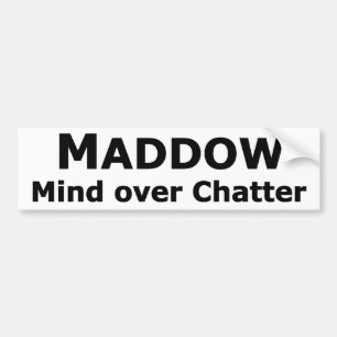 Maddow Autoaufkleber
