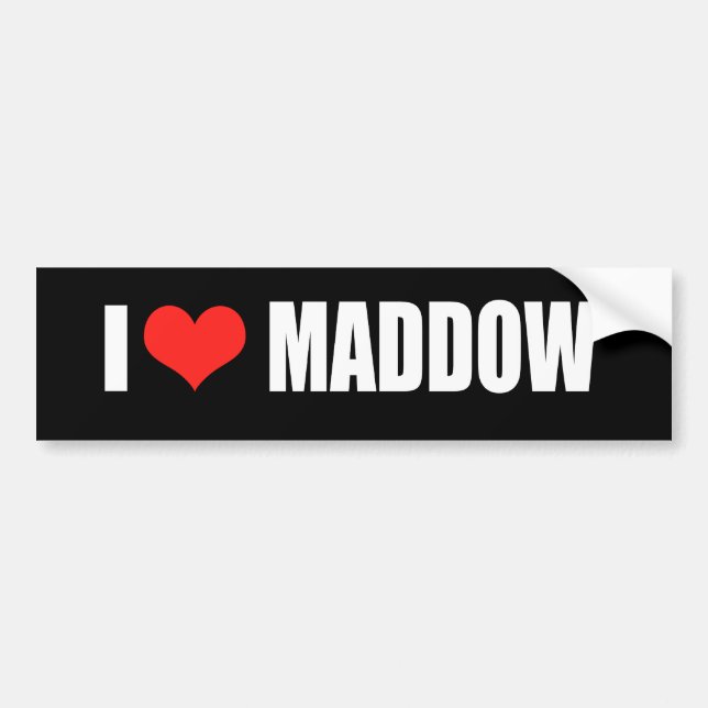 MADDOW Wahl-Gang Autoaufkleber (Vorne)