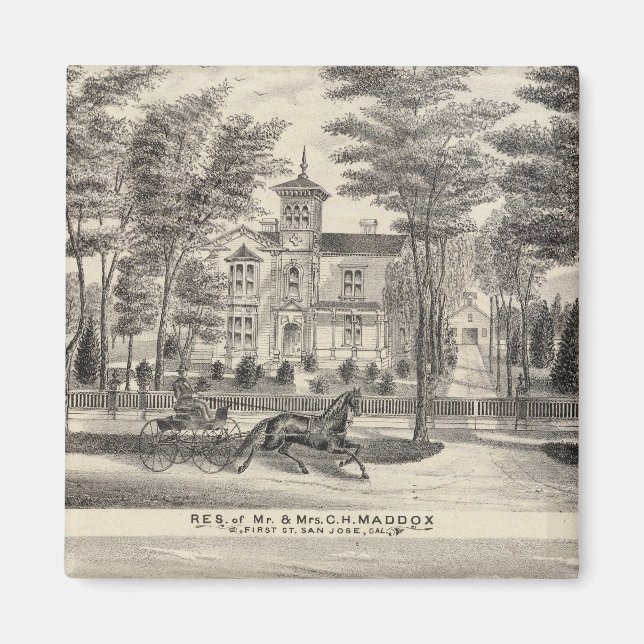 Maddox, Knox Residenzen Magnet (Vorne)