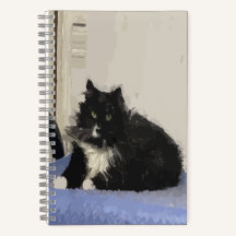 Maddy The Cat Spiral Notebook
