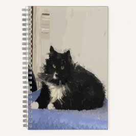 Maddy The Cat Spiral Notebook Notizbuch
