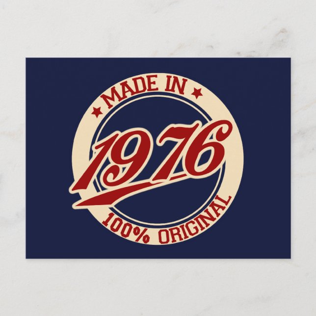 Made 1976 postkarte (Vorderseite)