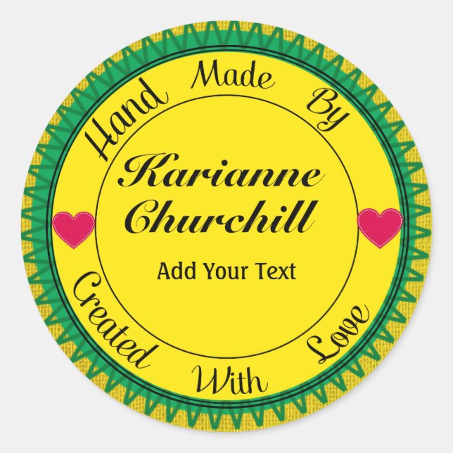 Made By Sticker - SRF (Devant)