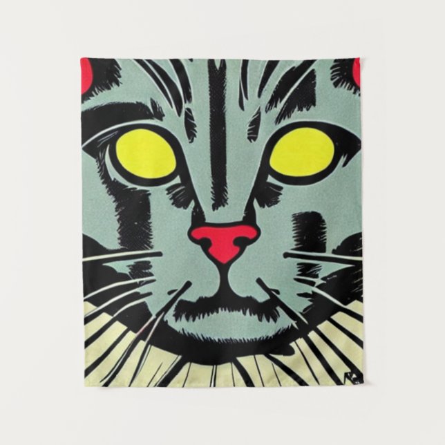 Made Catz Wandteppich (Vorderseite)