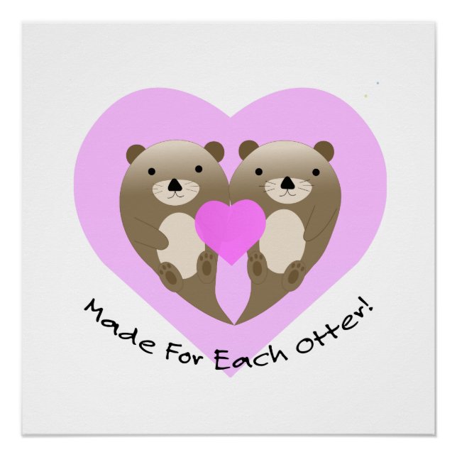 Made for each Otter Poster (Vorderseite)