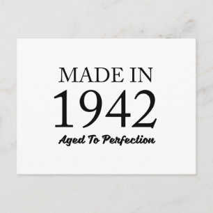 Made in 1942 postkarte