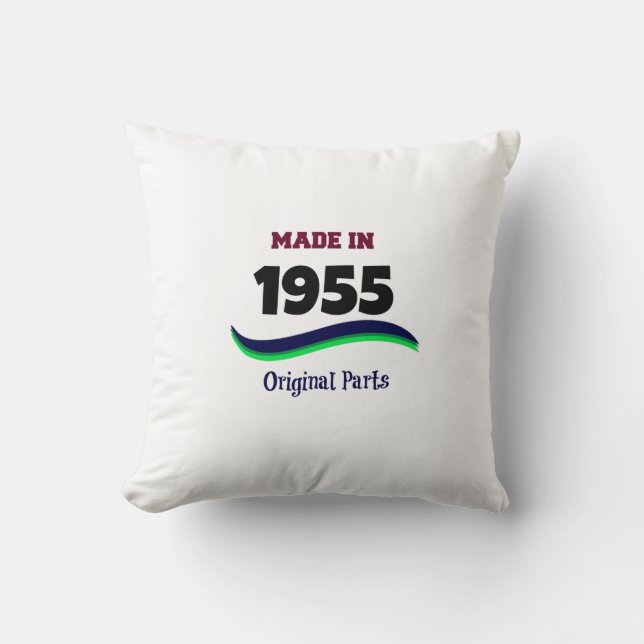 Made in 1955, Original Parts Kissen (Vorderseite)