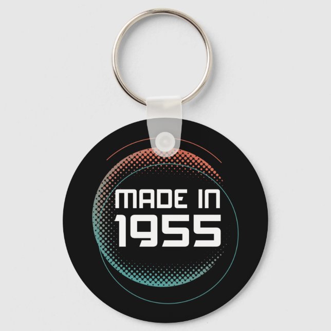 Made in 1955 schlüsselanhänger (Vorderseite)