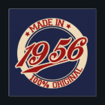 Made in 1956 karte<br><div class="desc">"made in 56" 56 50er 1956 "made in 1956" "geboren in" "made in the 50er" 50er geborenen Geburtstagsretro "old school" Vintag</div>