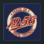 Made in 1956 karte<br><div class="desc">"made in 56" 56 50er 1956 "made in 1956" "geboren in" "made in the 50er" 50er geborenen Geburtstagsretro "old school" Vintag</div>