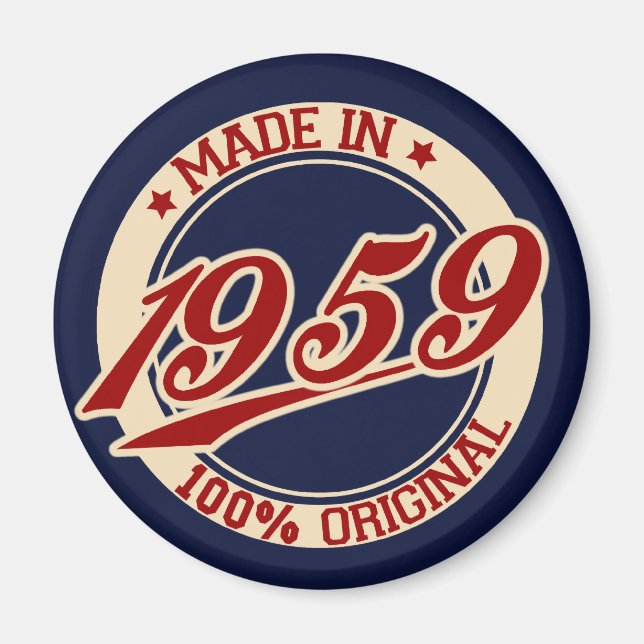 Made in 1959 magnet (Vorne)
