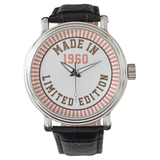 Made in 1960 armbanduhr (Vorderseite)