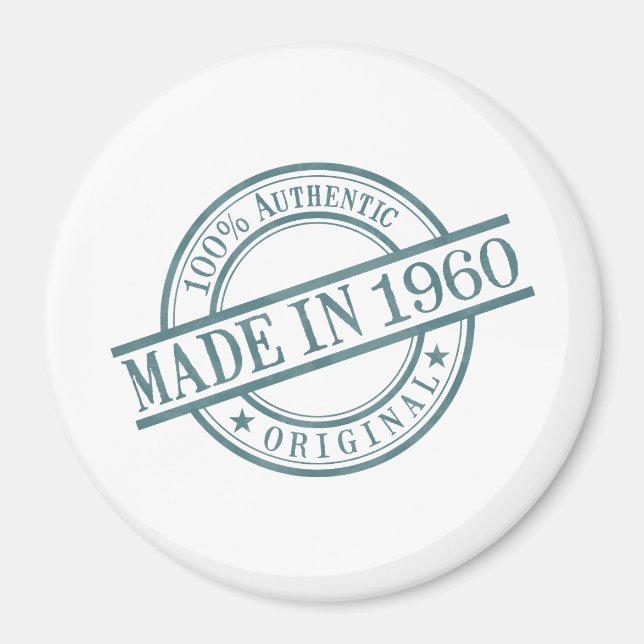 Made in 1960 magnet (Vorne)