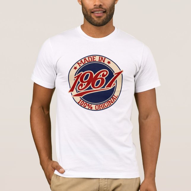 Made in 1961 T-Shirt (Vorderseite)