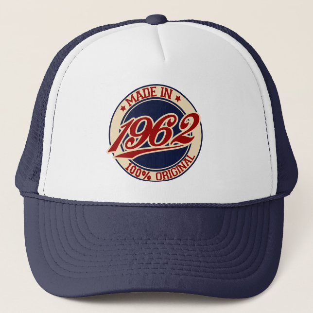 Made in 1962 truckerkappe (Vorderseite)