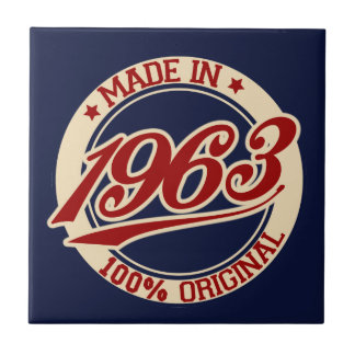 Made in 1963 fliese