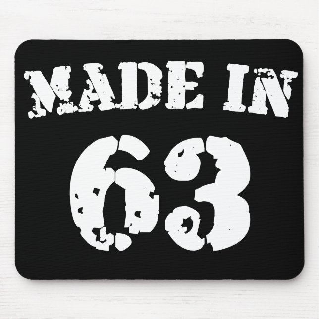 Made in 1963 mousepad (Vorne)