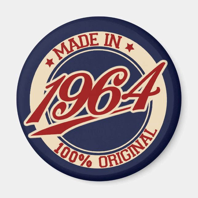 Made in 1964 magnet (Vorne)