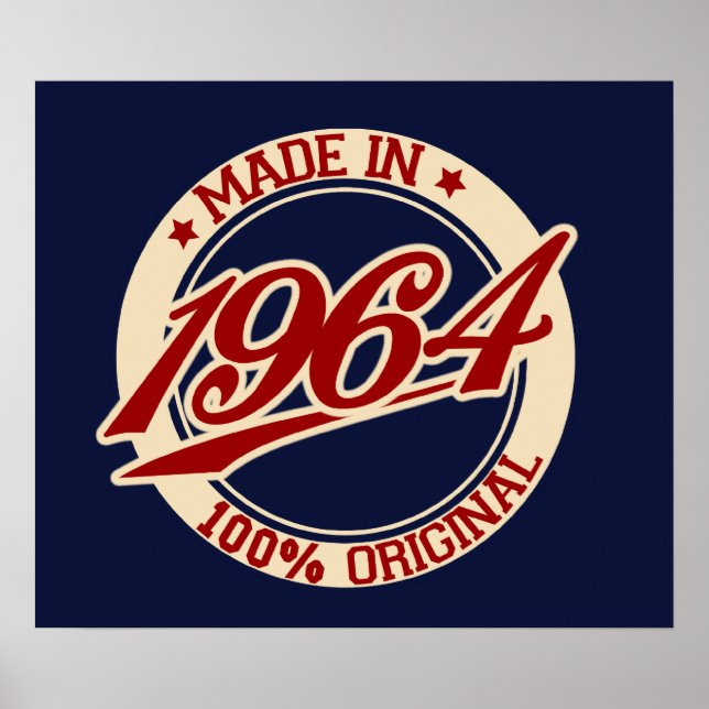 Made in 1964 poster (Vorne)