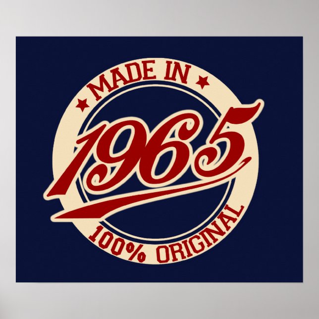 Made in 1965 poster (Vorne)