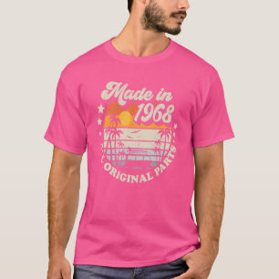 Made in 1968 Alle Originalteile Retro Stil Sun T-Shirt