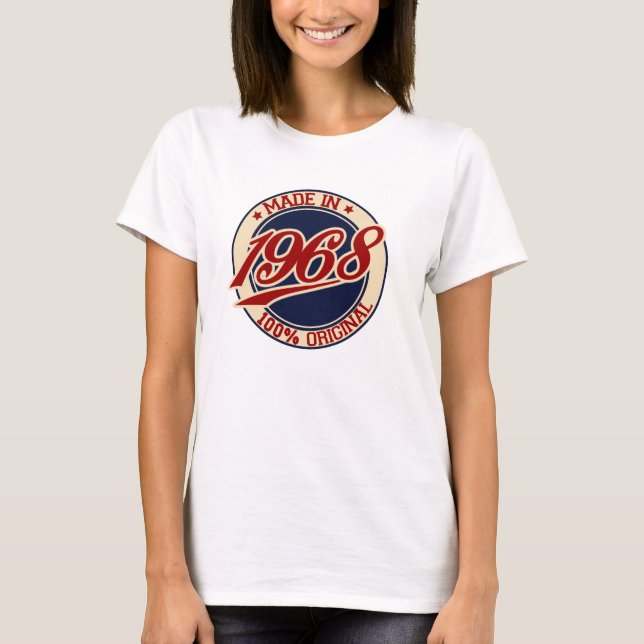 Made in 1968 T-Shirt (Vorderseite)