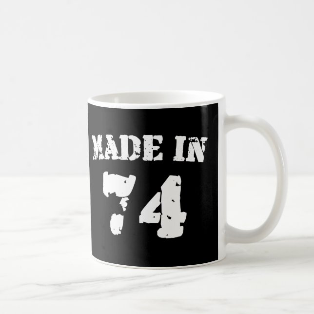 Made In 1974 Kaffeetasse (Rechts)