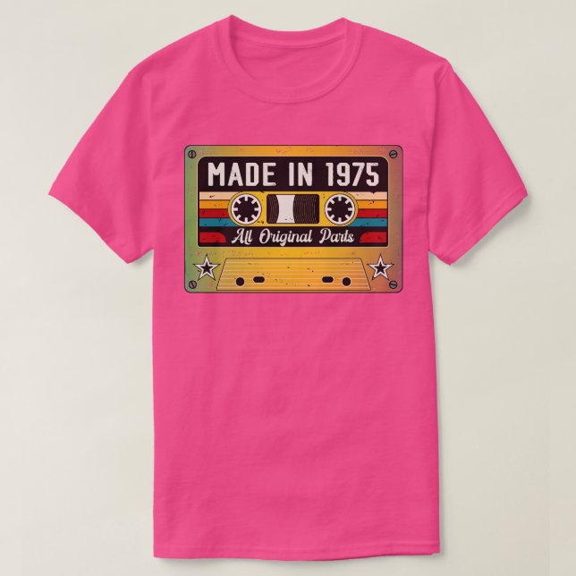 Made in 1975 T-Shirt (Design vorne)