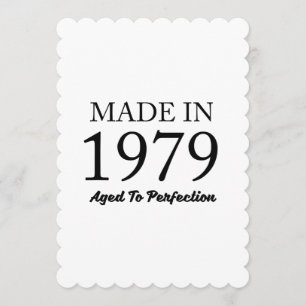 Made in 1979 karte