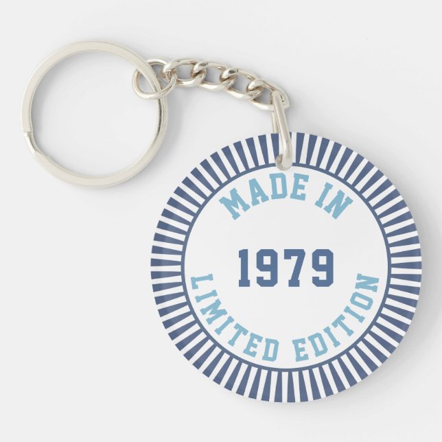 Made in 1979 schlüsselanhänger (Vorderseite)