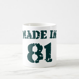 Made in 1981 kaffeetasse