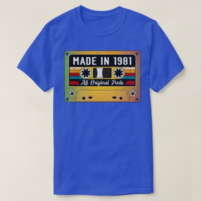 Made in 1981 T-Shirt (Design vorne)