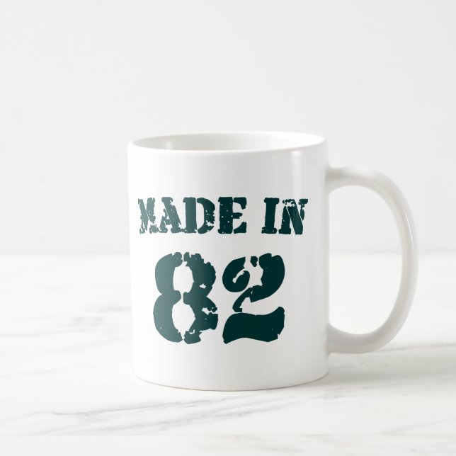 Made in 1982 kaffeetasse (Rechts)