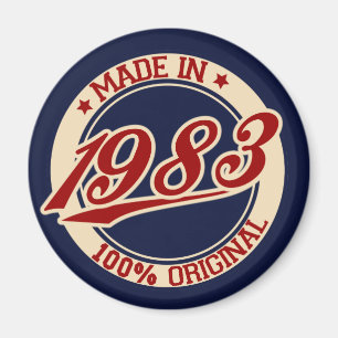 Made in 1983 magnet
