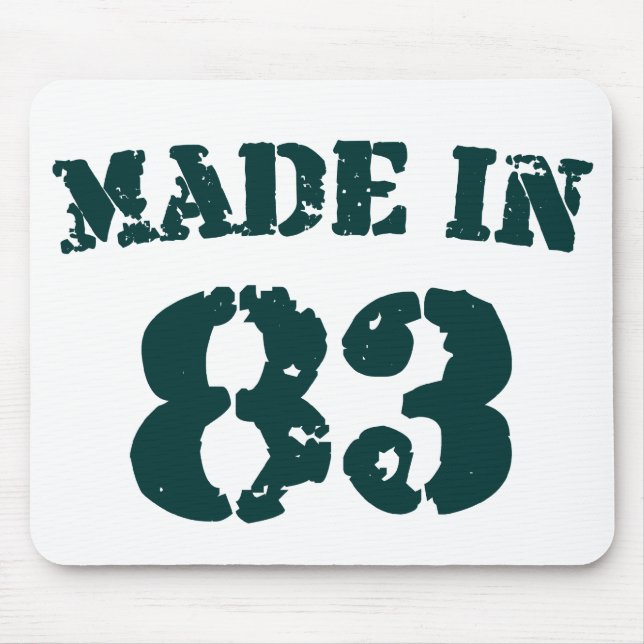 Made in 1983 mousepad (Vorne)