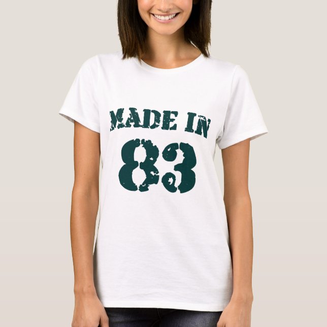 Made in 1983 T-Shirt (Vorderseite)
