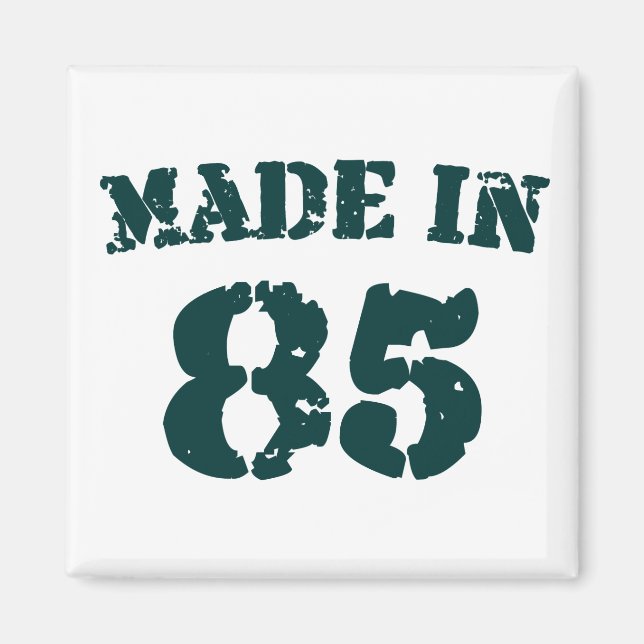 Made in 1985 magnet (Vorne)