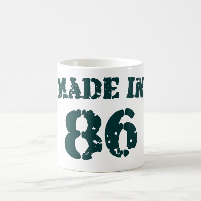Made in 1986 kaffeetasse (Mittel)