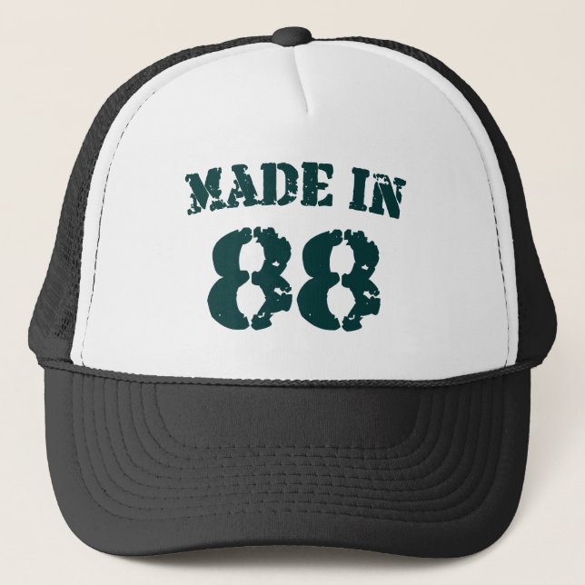 Made in 1988 truckerkappe (Vorderseite)