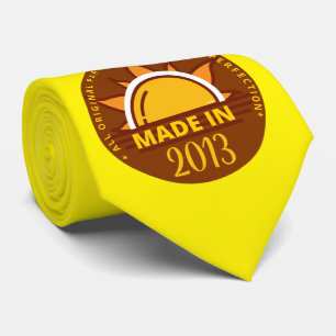 MADE IN 2013 lustiges Geburtstagsgeschenk Krawatte